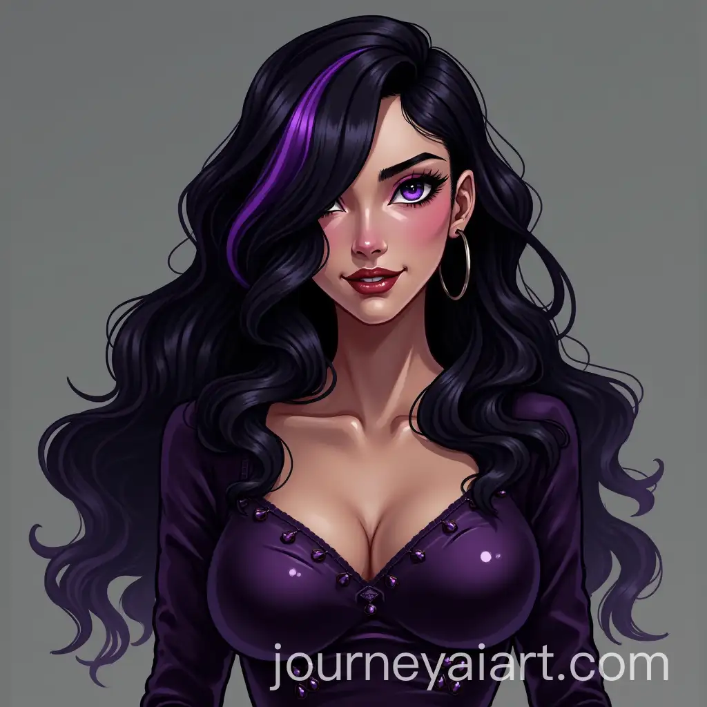 Mystical-Warrior-with-Bold-Purple-Streaked-Hair