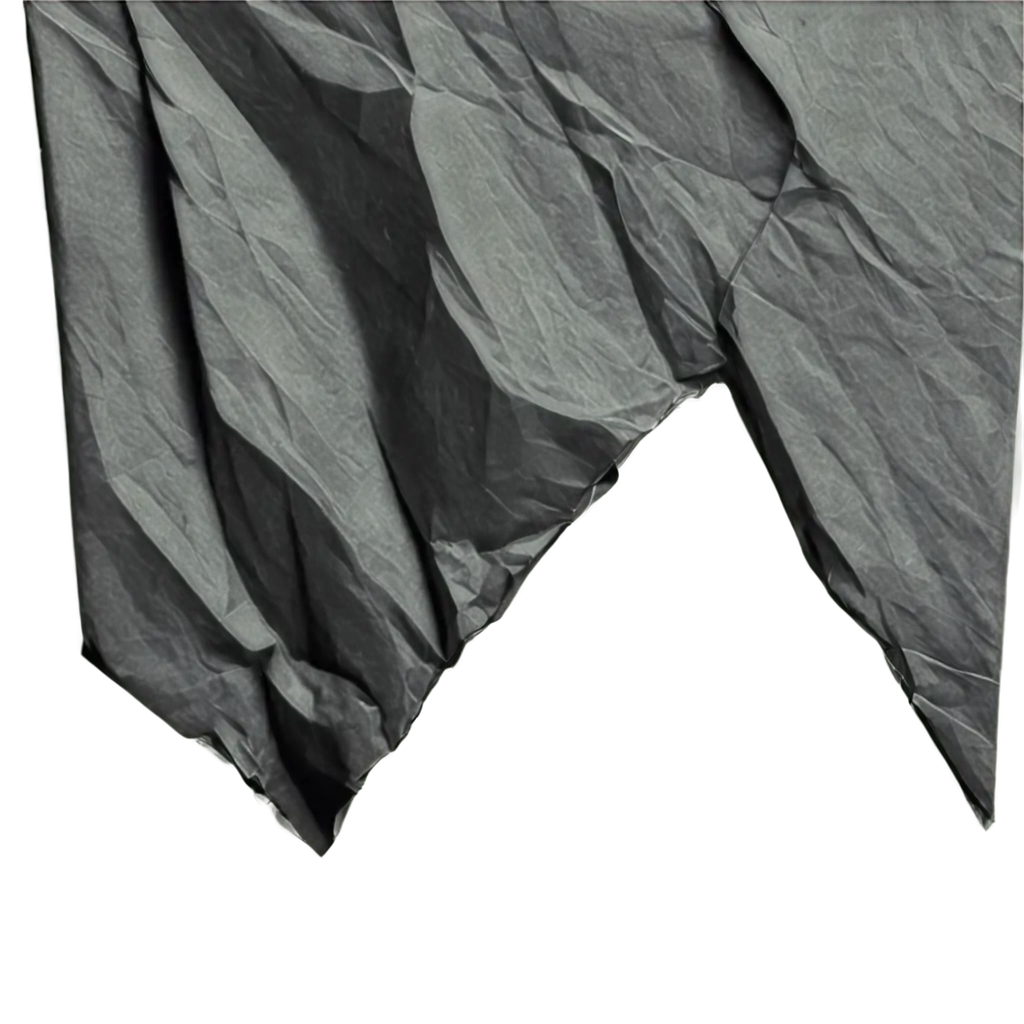 Crumpled-Black-Paper-PNG-Image-HighQuality-and-Versatile-for-Digital-Projects