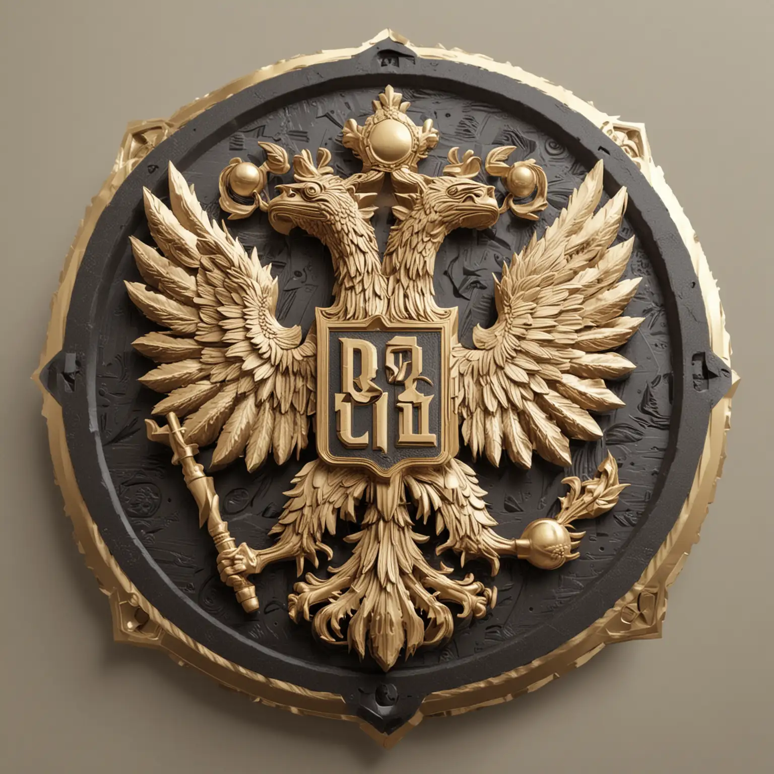 Emblem-of-Russia-for-CNC-Machine