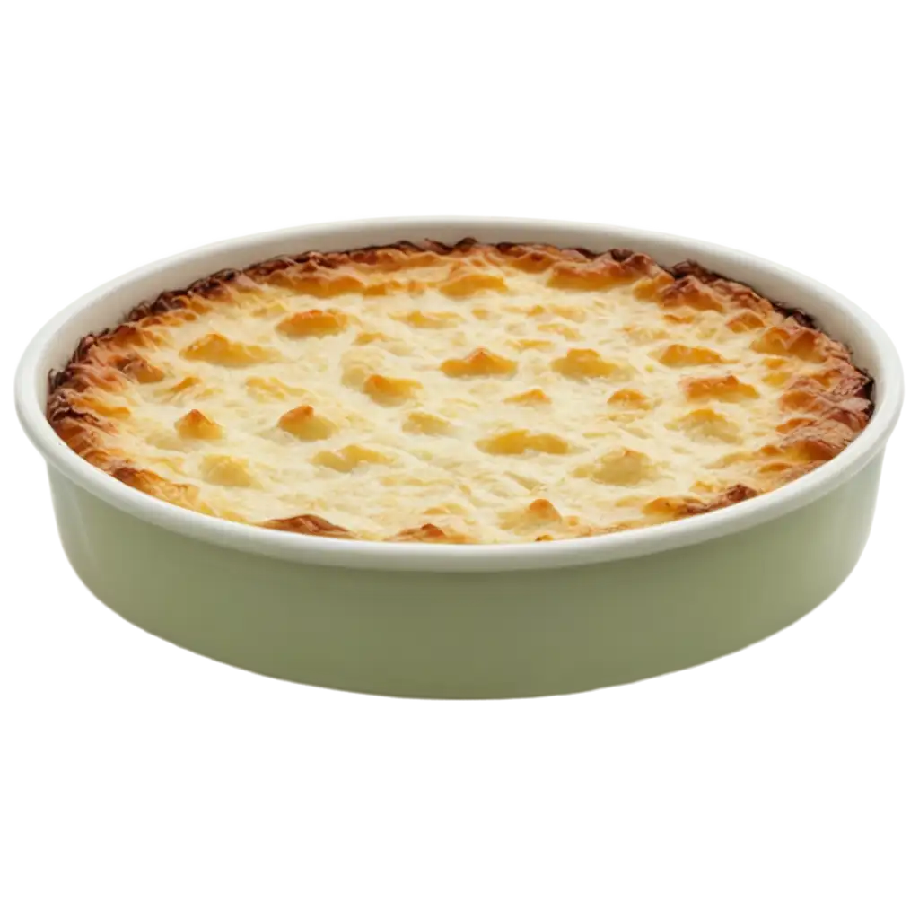 Curd-Casserole-PNG-Image-for-Culinary-Visual-Content-Enhancement