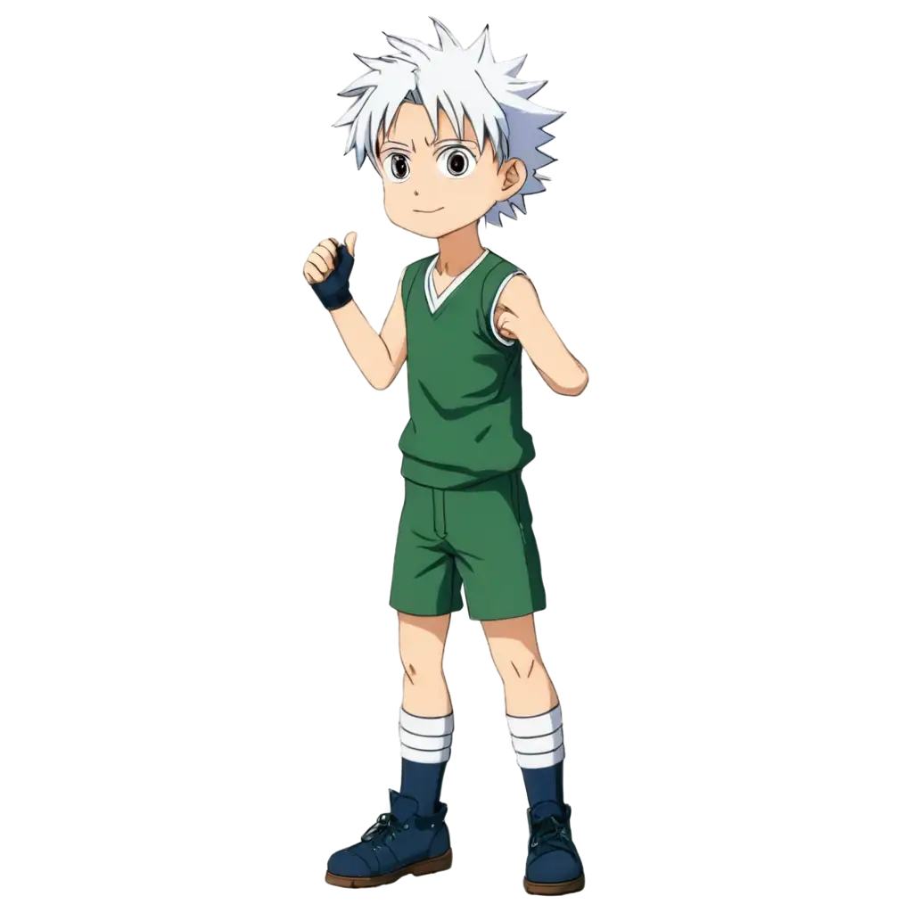 Killua-Gon-PNG-Image-HighQuality-and-Versatile-Artwork-for-Fans