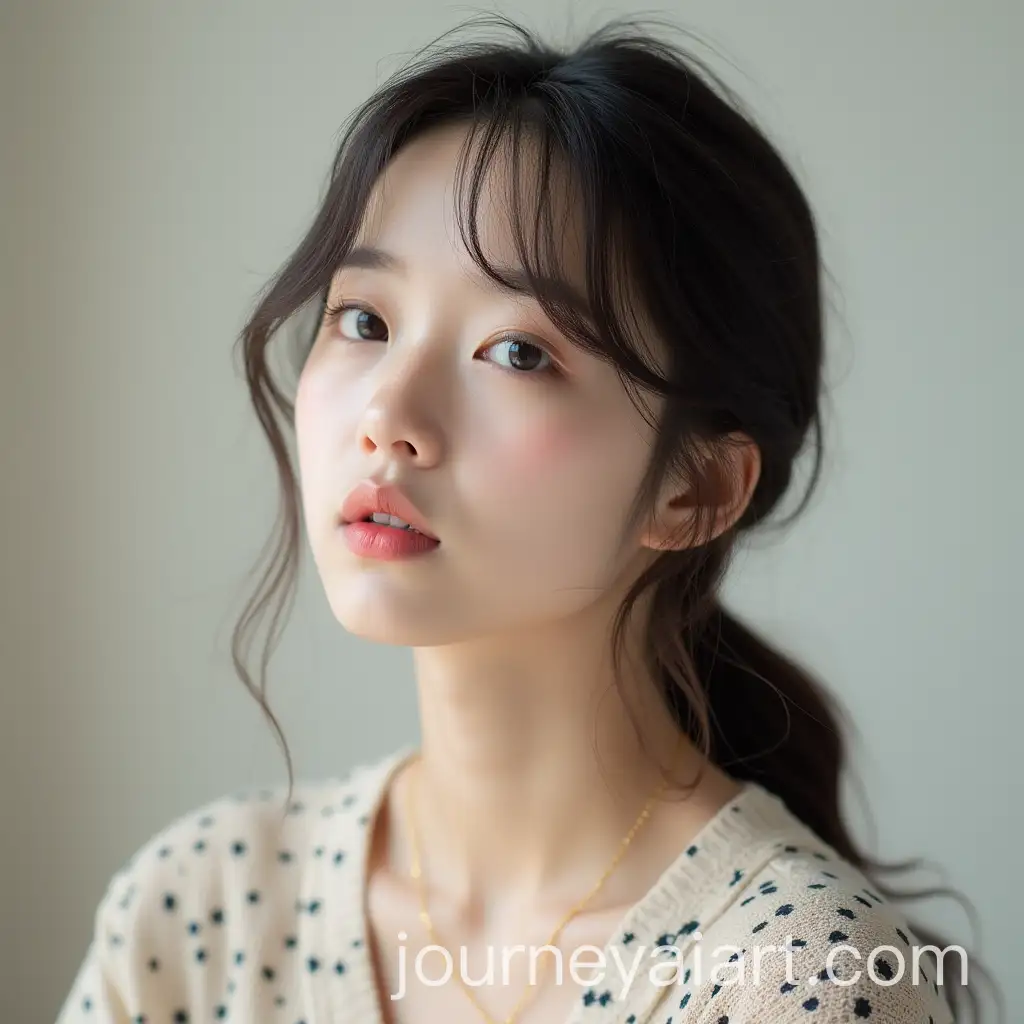 Portrait-of-a-Korean-Girl-in-Traditional-Setting