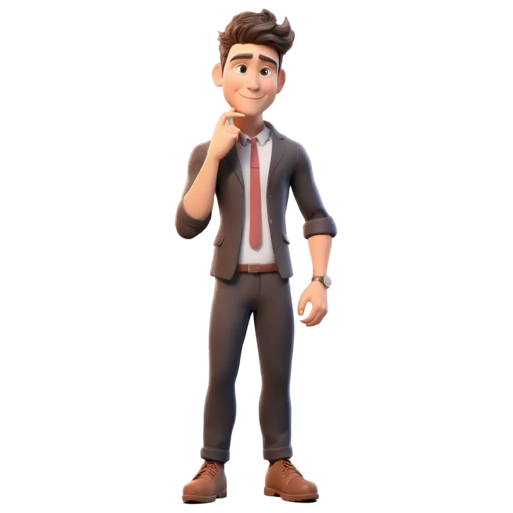 3D-Character-Thinking-About-Something-HighQuality-PNG-Image-for-Creative-Use