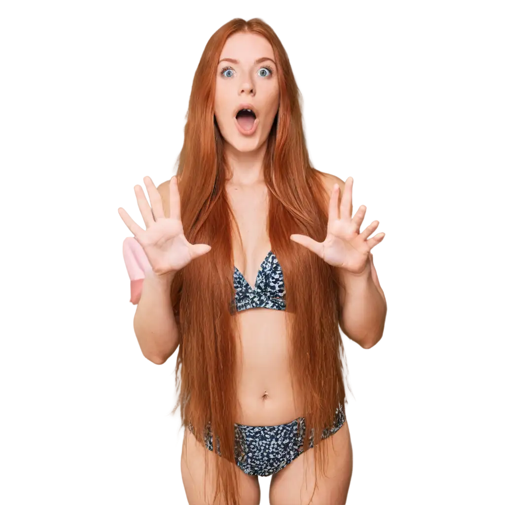 PNG-Image-Cute-Woman-with-Long-Red-Hair-Expressing-Surprise-and-Happiness