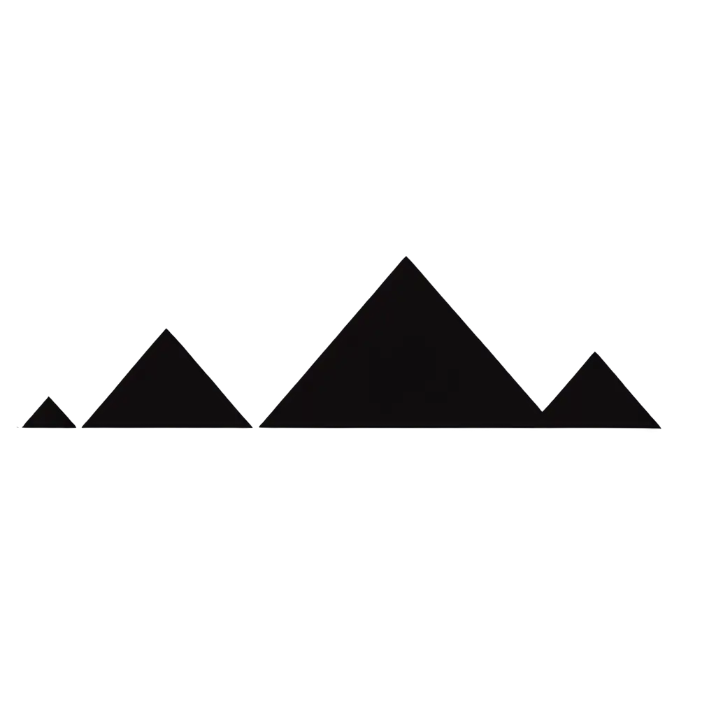 Black-Silhouette-of-Pyramids-at-Giza-PNG-HighQuality-Transparent-Image-for-Versatile-Use