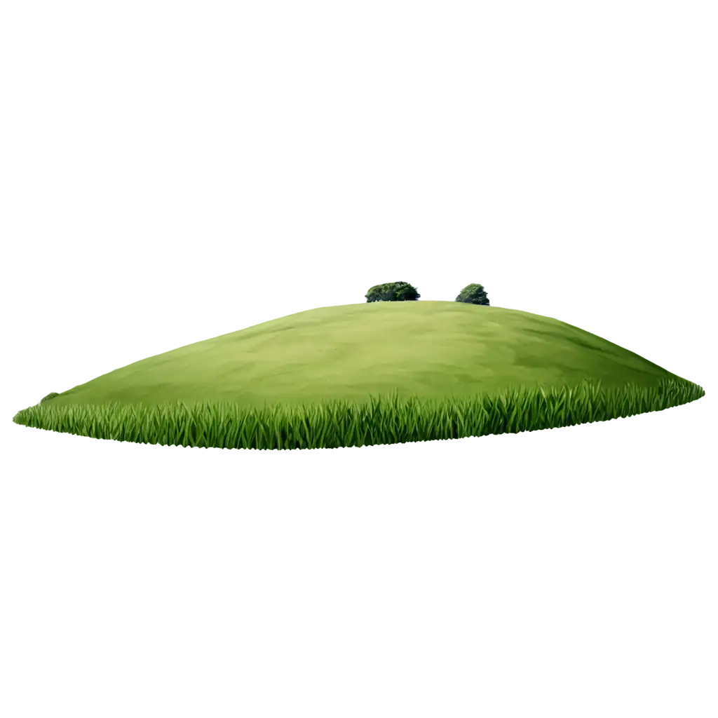 Grass-and-Land-Hill-PNG-HighQuality-Landscape-Image-for-Versatile-Uses