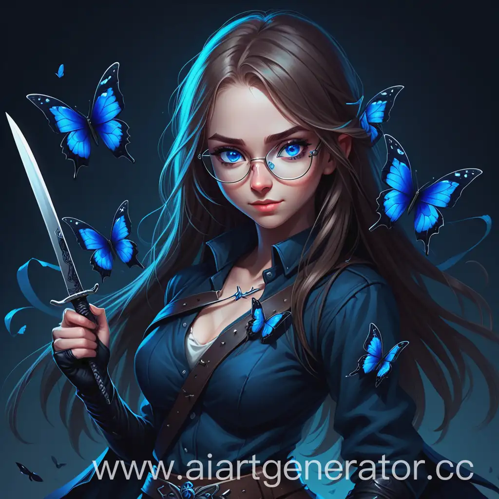 Rogue-Girl-with-Blue-Butterfly-and-Rapier