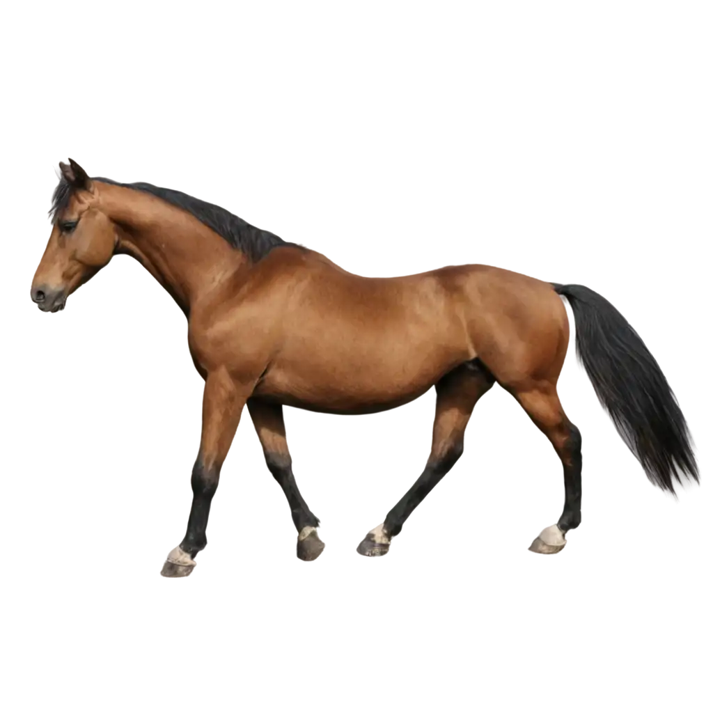 Graceful-Horse-PNG-Majestic-Equine-Image-for-Versatile-Digital-Designs