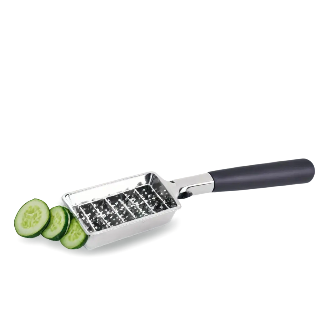 HighQuality-PNG-Image-of-Kitchen-Household-Potato-and-Cucumber-Stainless-Steel-Grater-for-Culinary-Use