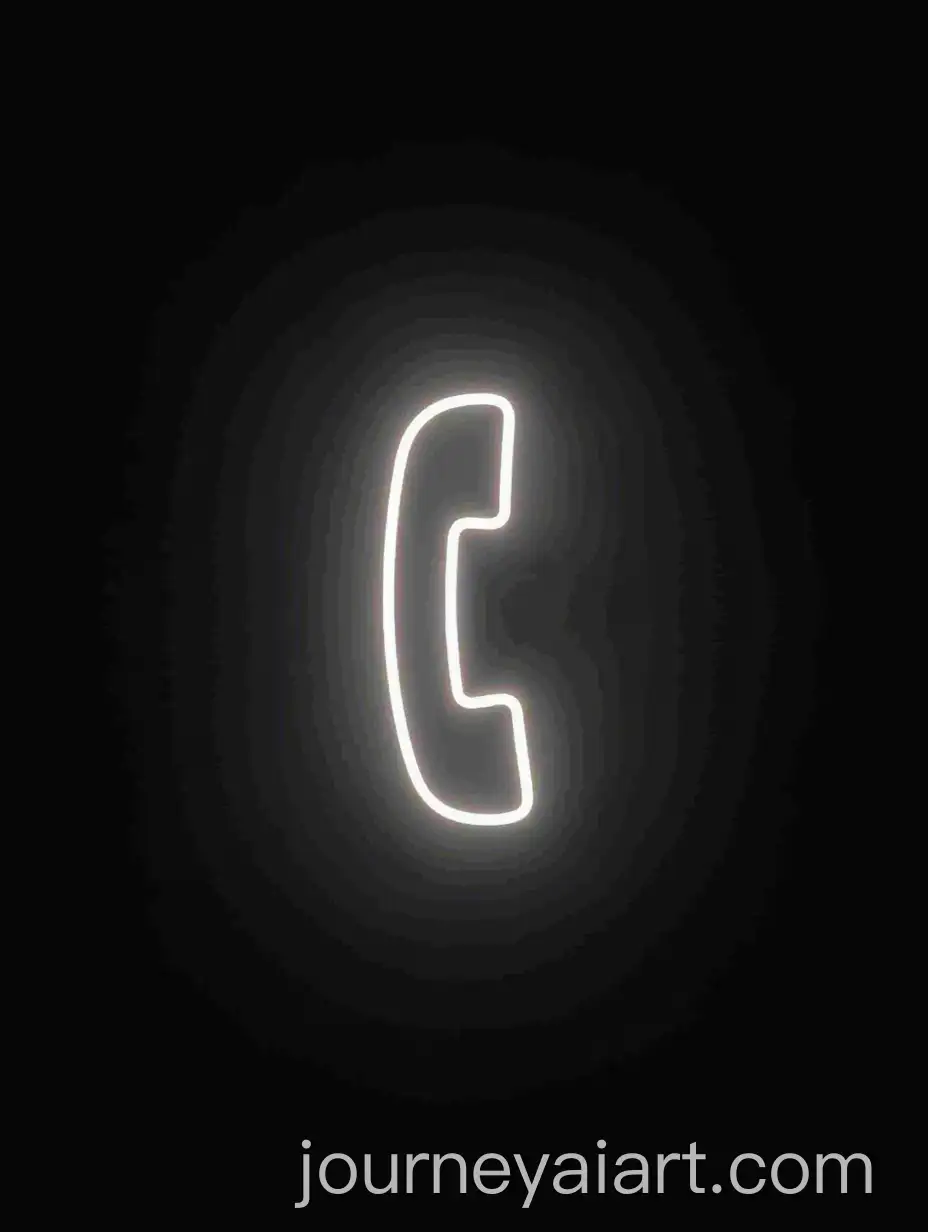 Abstract-Black-Phone-Icon-with-Modern-Design