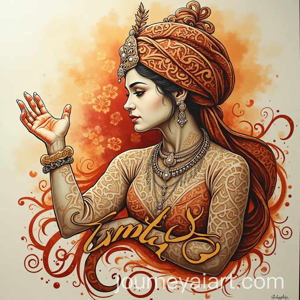 Artistic-Creation-Featuring-Deewani-Script