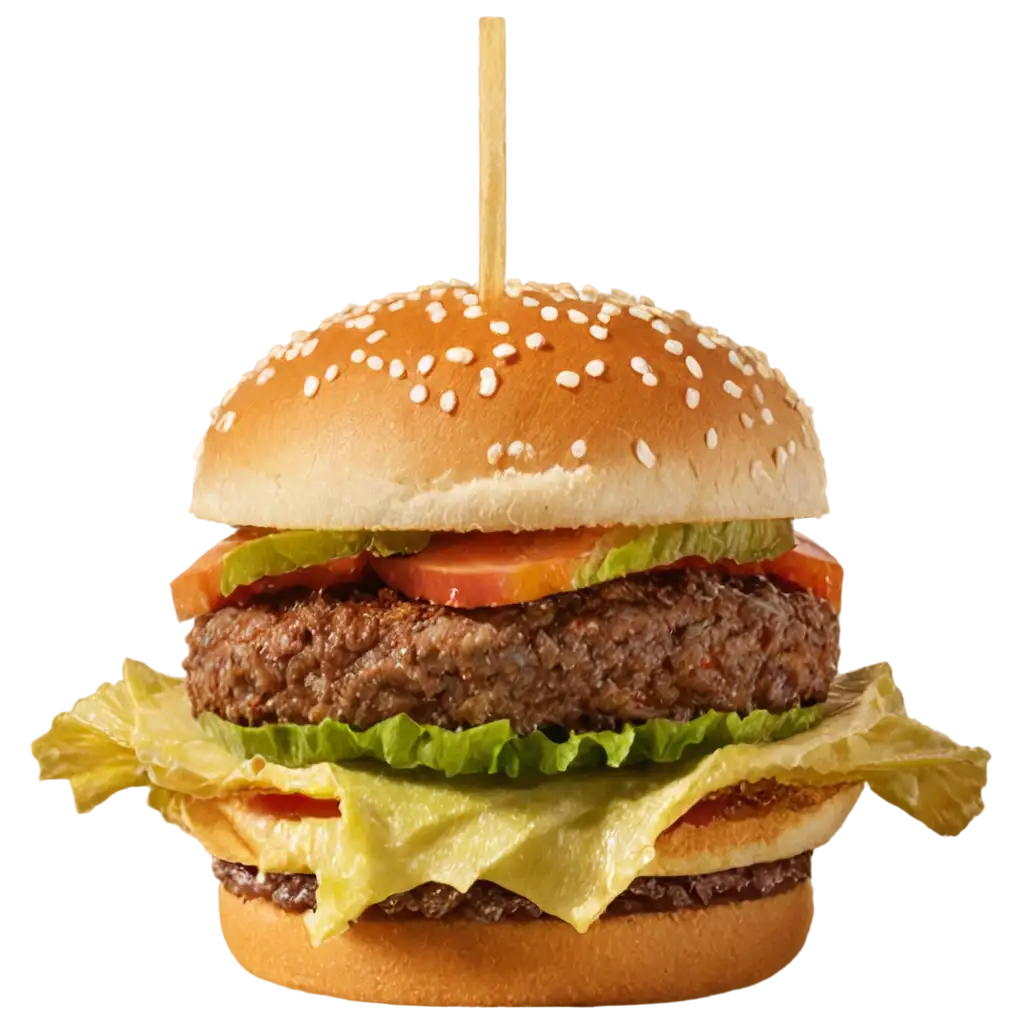 HighQuality-Burger-PNG-Image-for-Creative-and-Marketing-Use