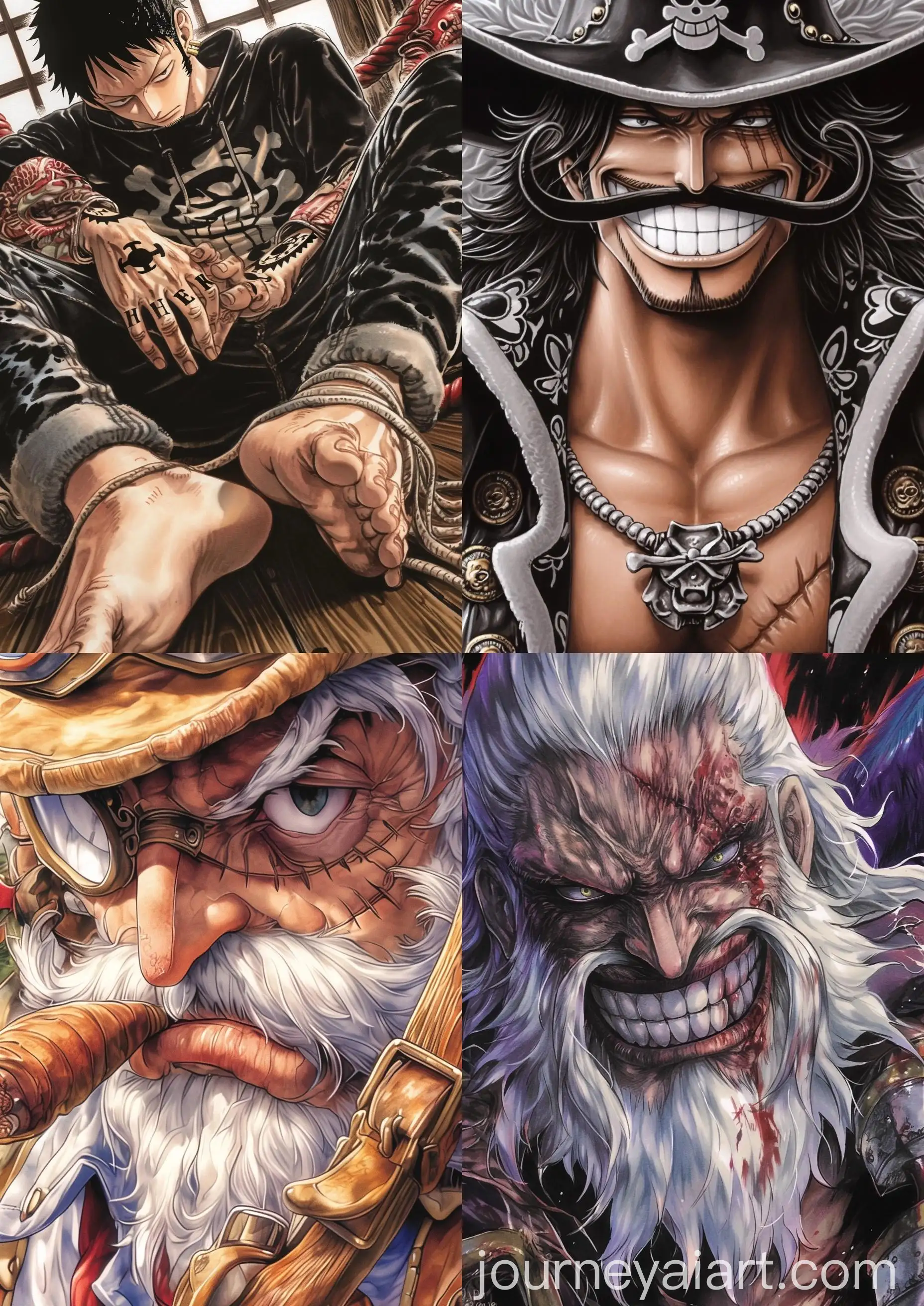 Colorful-Manga-Character-Illustration-with-Vibrant-Hatching-Style