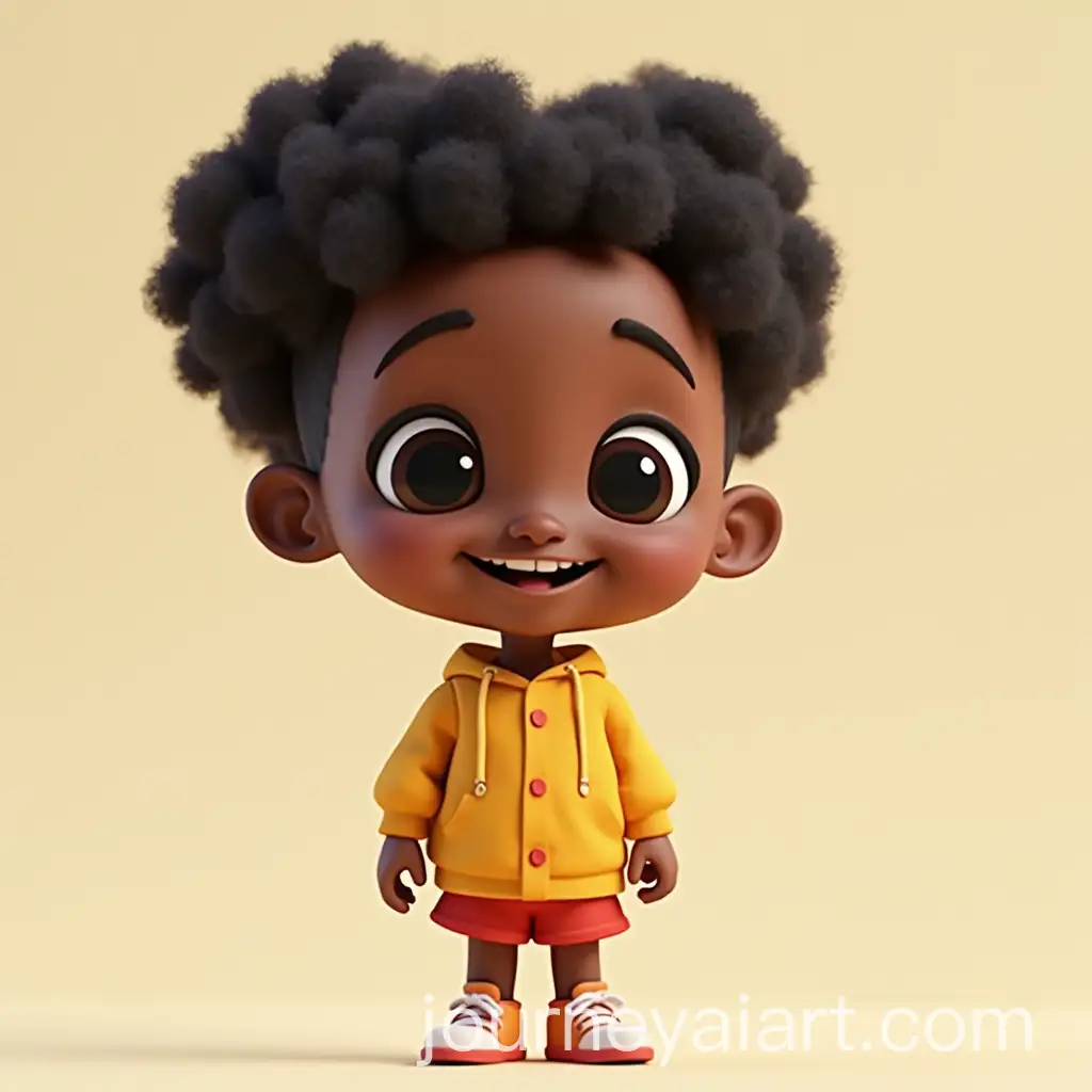 African-American-Children-in-3D-Animation-Style