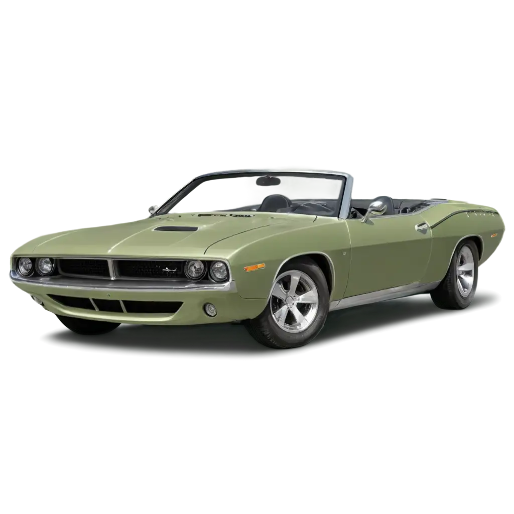 Cuda-Convertible-PNG-Image-Artistic-Rendering-of-a-Classic-Car