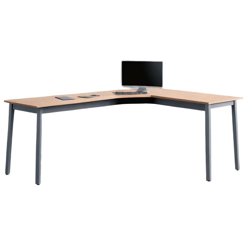 Professional-Office-Desk-PNG-Image-for-Enhanced-Clarity-and-Versatility