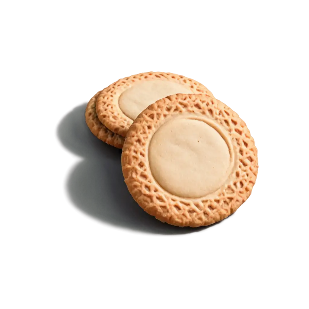 Lotus-Cream-Filled-Cookie-PNG-with-Professional-Shadow-HighQuality-Image-for-Various-Applications