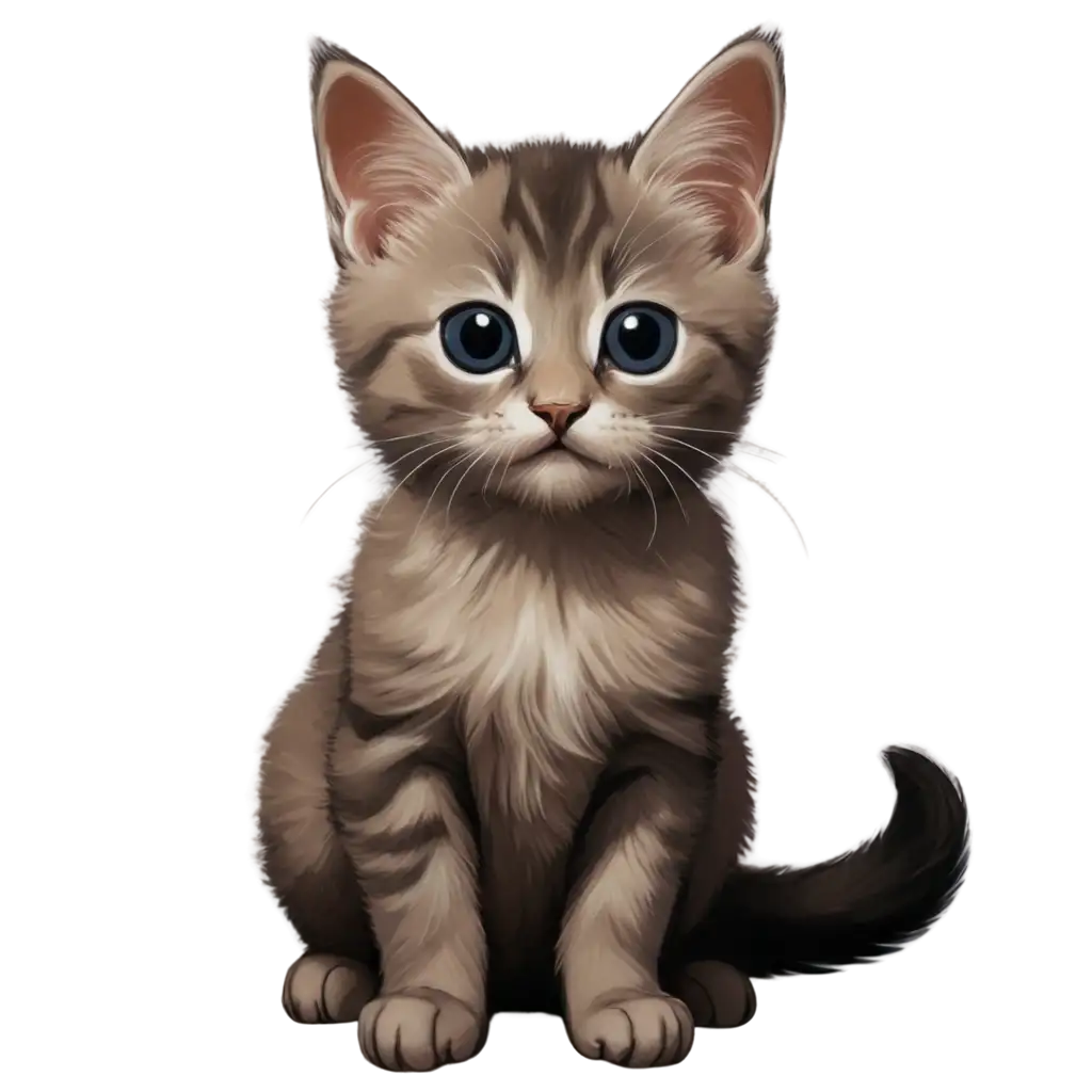 Adorable-PNG-Drawing-of-a-Cute-Kitten-Enhance-Your-Content-with-HighQuality-Imagery