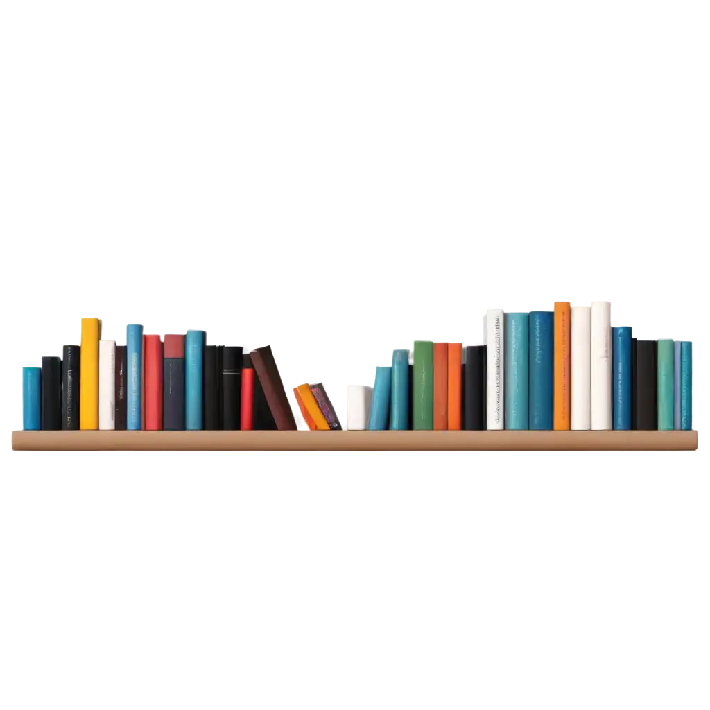 Book-Shelf-Animation-Style-PNG-HighQuality-Image-for-Digital-Use