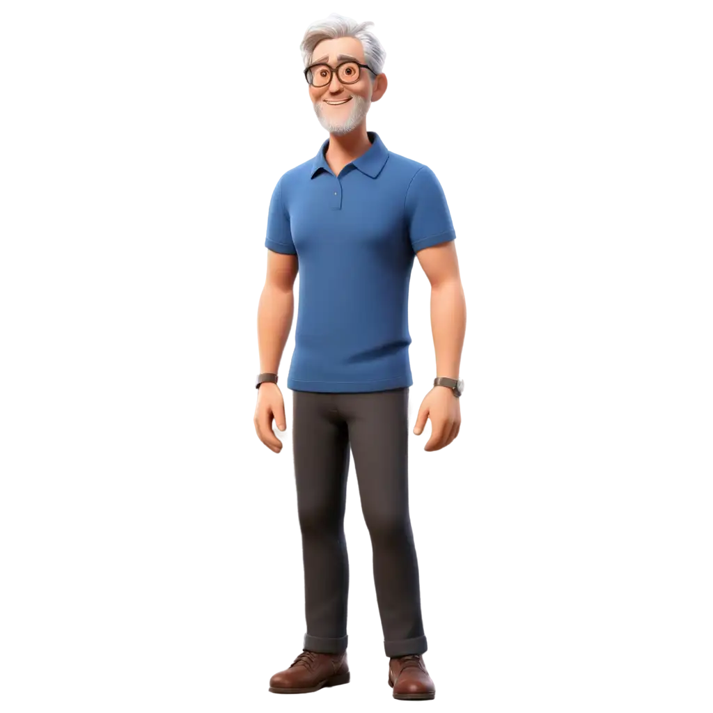 Create-a-Friendly-55YearOld-Man-Character-in-DisneyPixar-3D-Style-PNG-Image