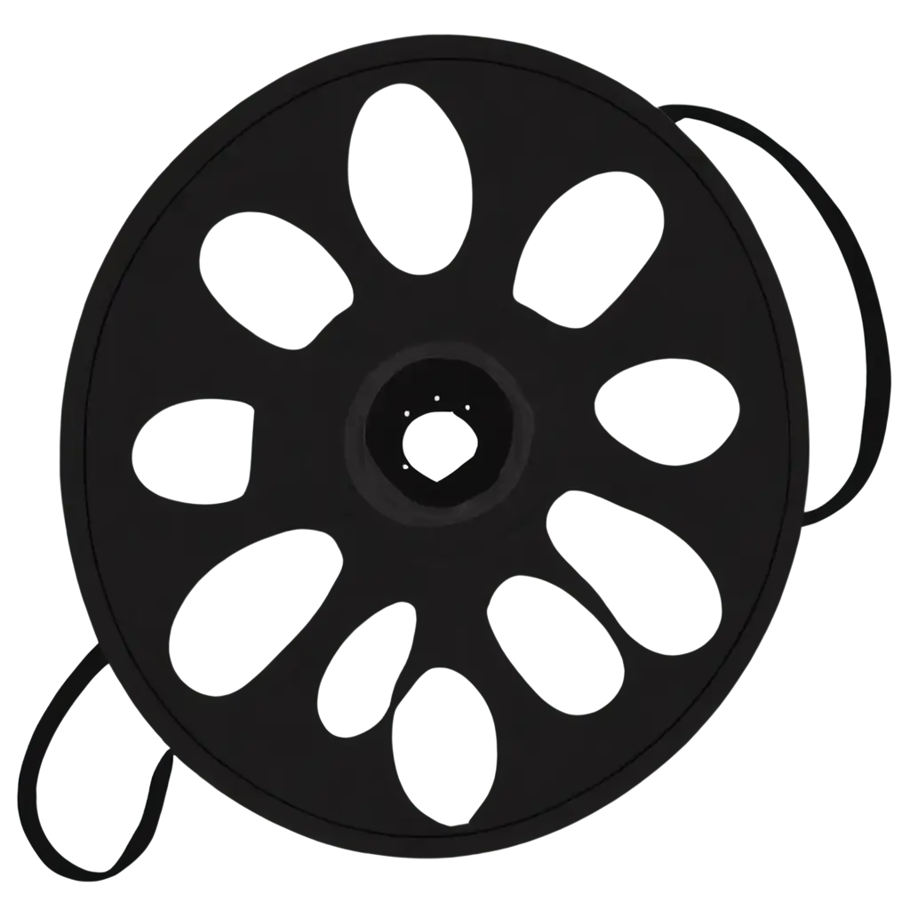 Enhance-Your-Visual-Content-with-a-HighQuality-PNG-Movie-Reel-Image