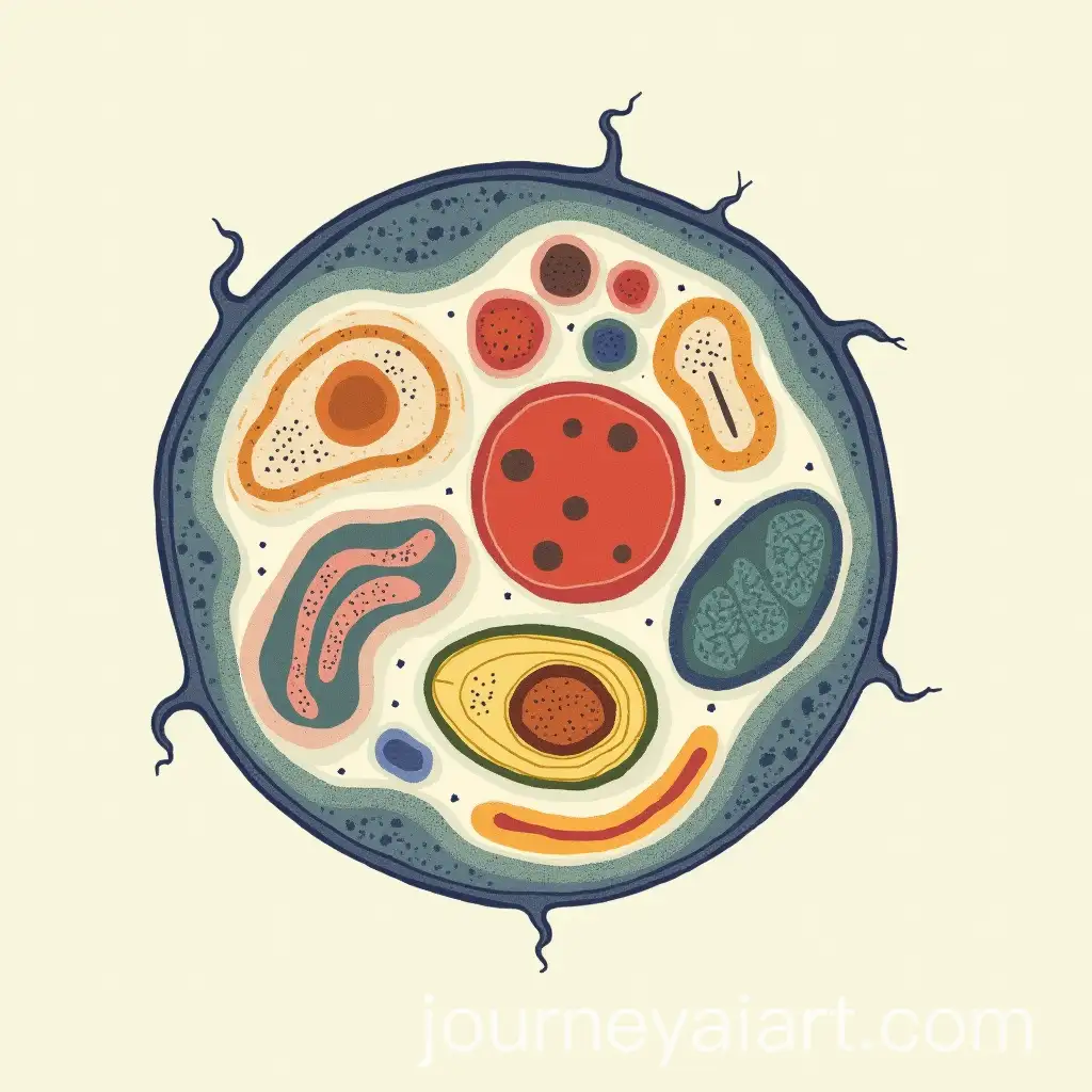 Abstract-PicassoInspired-Cell-Diagram