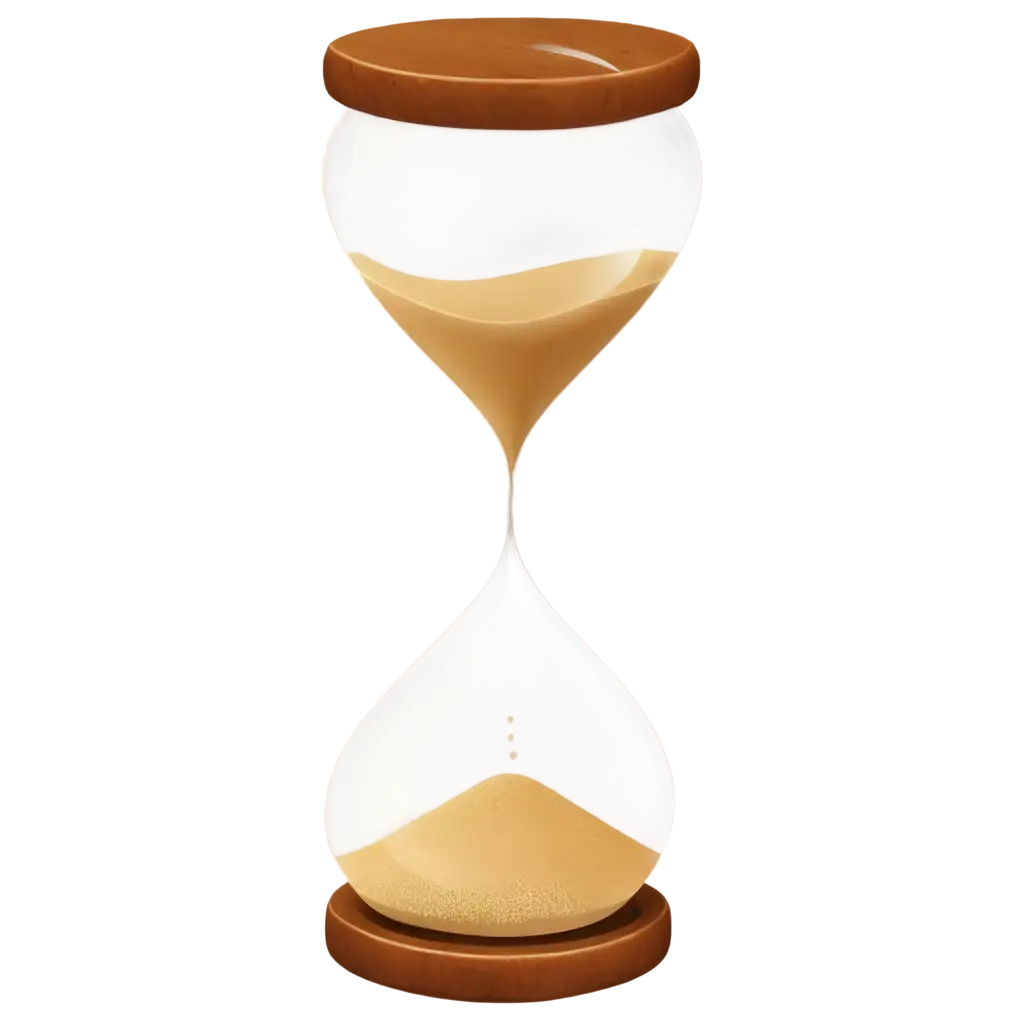 Hourglass-of-Sand-PNG-Image-Perfect-for-Timeless-Design-Visual-Projects