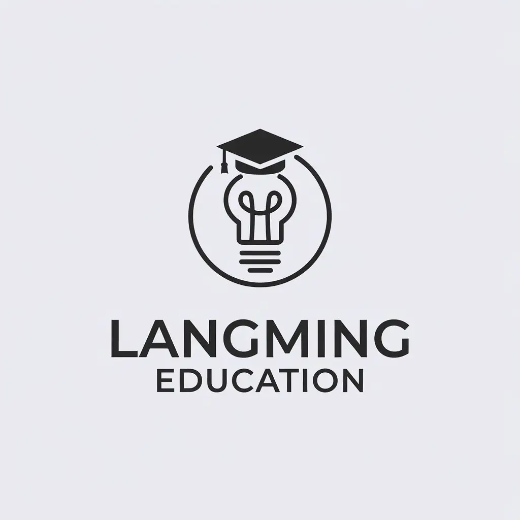 LOGO-Design-For-Langming-Education-Minimalistic-Symbol-for-the-Education-Industry