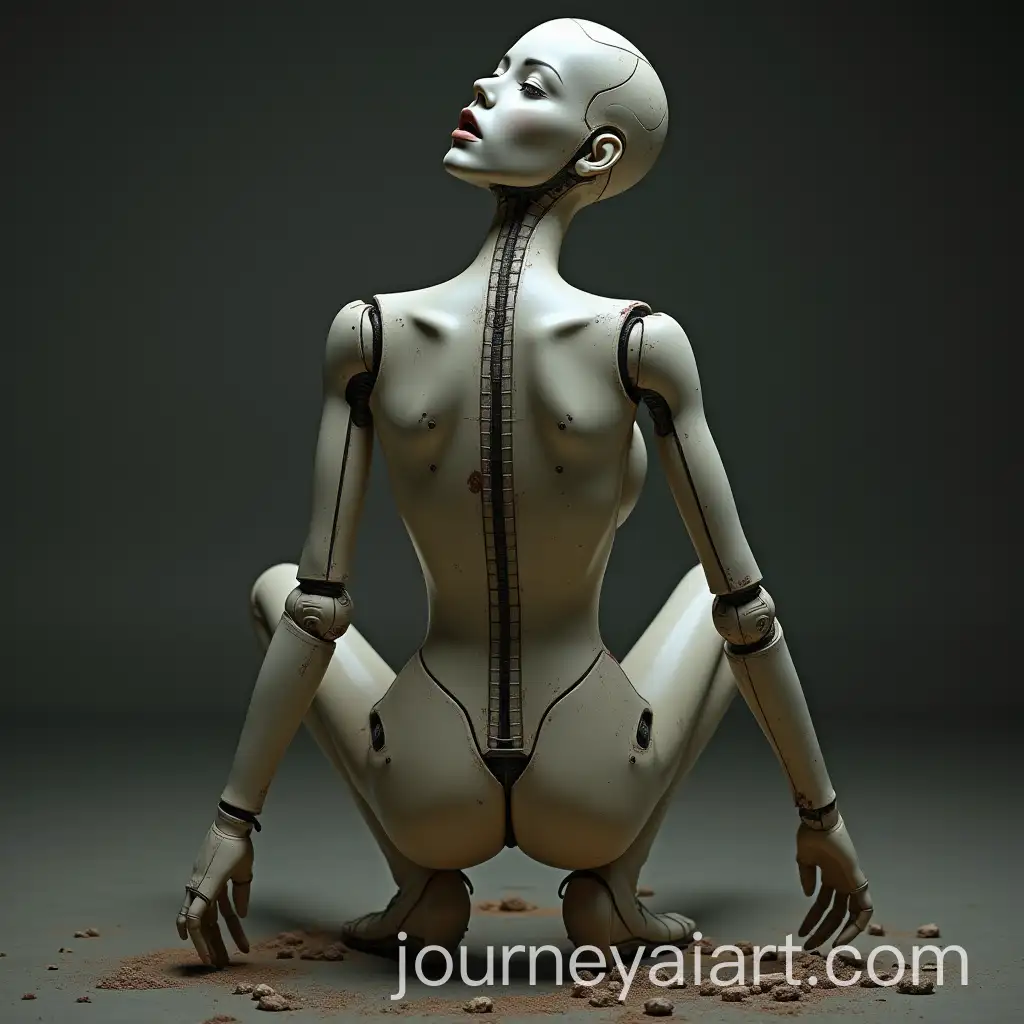 Dystopian-Female-Mannequin-with-Surprised-Expression