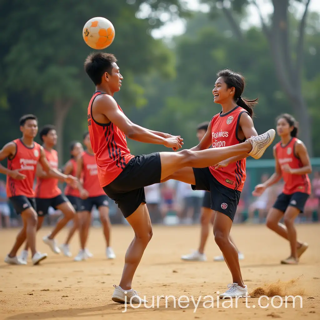 Dynamic-Sepak-Takraw-Match-with-Cheerful-Girls