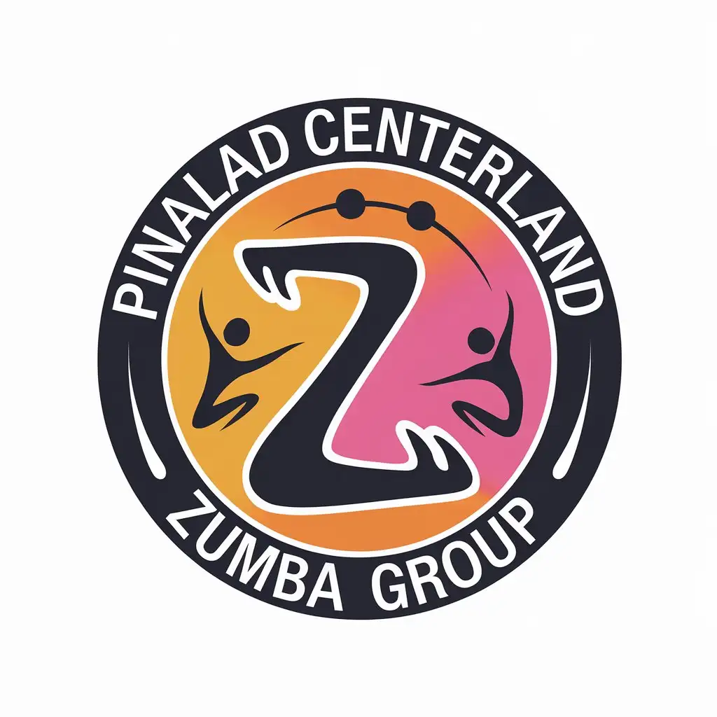 LOGO Design for Pinalad Centerland Zumba Group Dynamic Fitness and Dance Theme