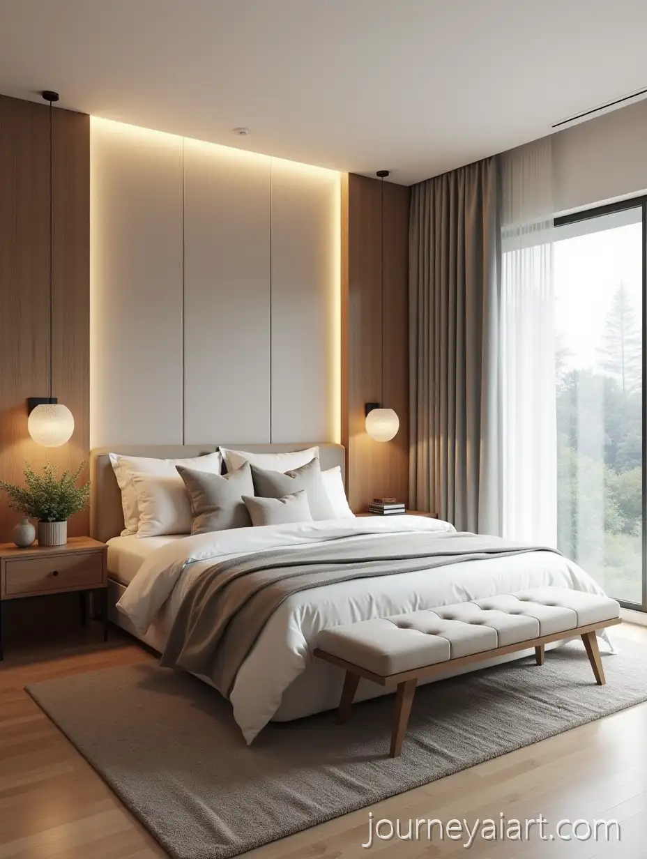Modern-MinimalistSimple-bedroom-design-Master-Bedroom-Interior-Design-with-Elegant-Features