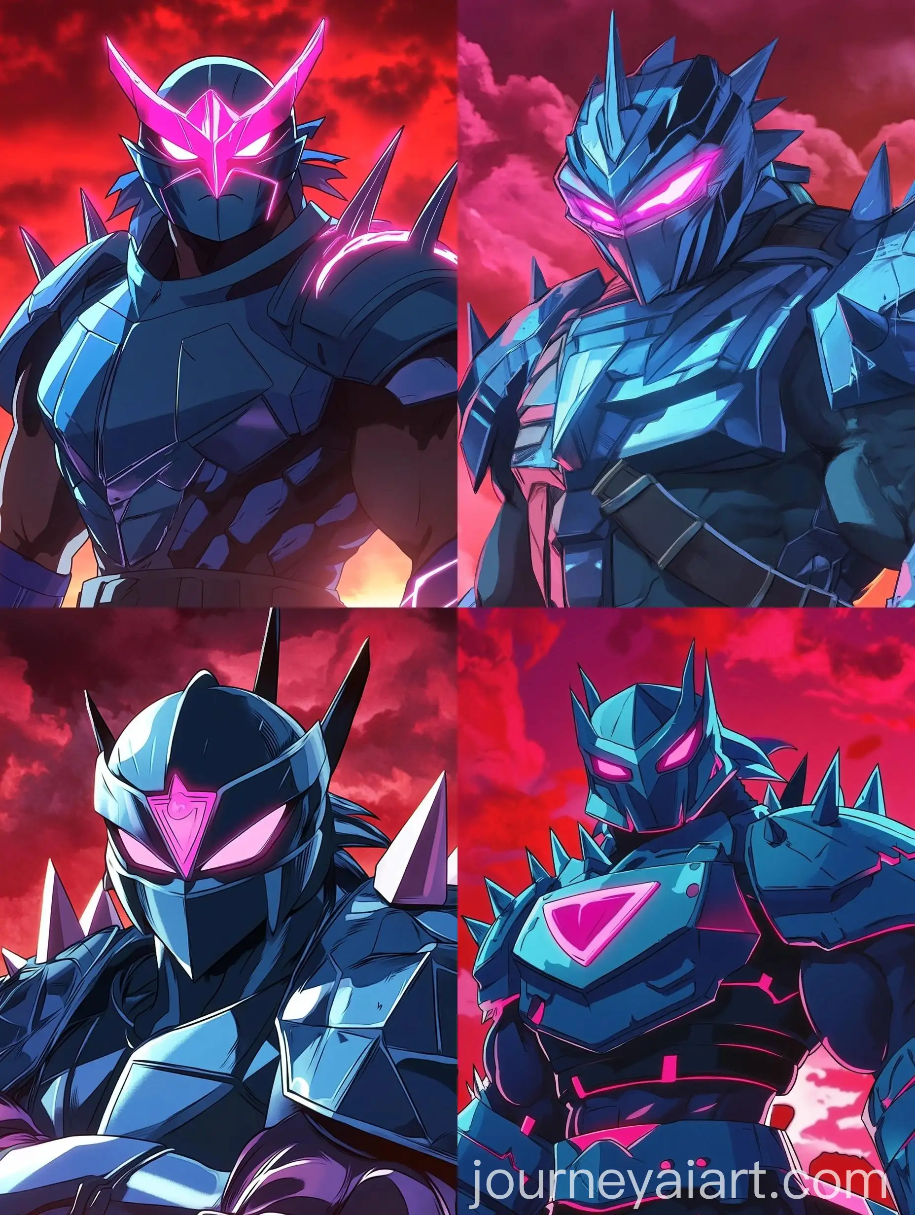 Evil-Shredder-CloseUp-in-Holographic-Armor-Against-Red-Toxic-Sky