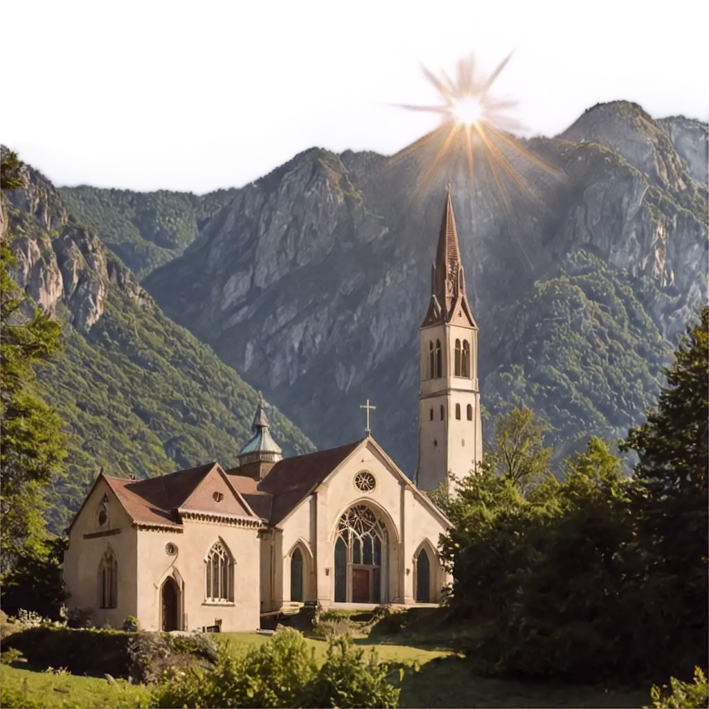 Majestic-Church-Cathedral-PNG-Image-with-Mountain-Backdrop