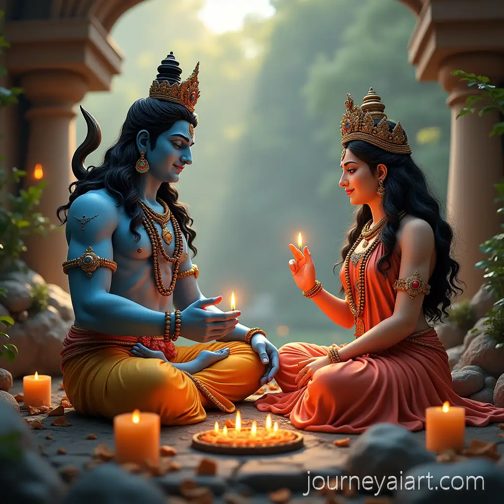 Ganesh-in-the-Sacred-Setting-of-Shiva-and-Parvati