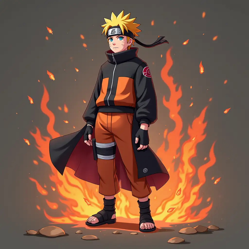 Free fire  Naruto character skin