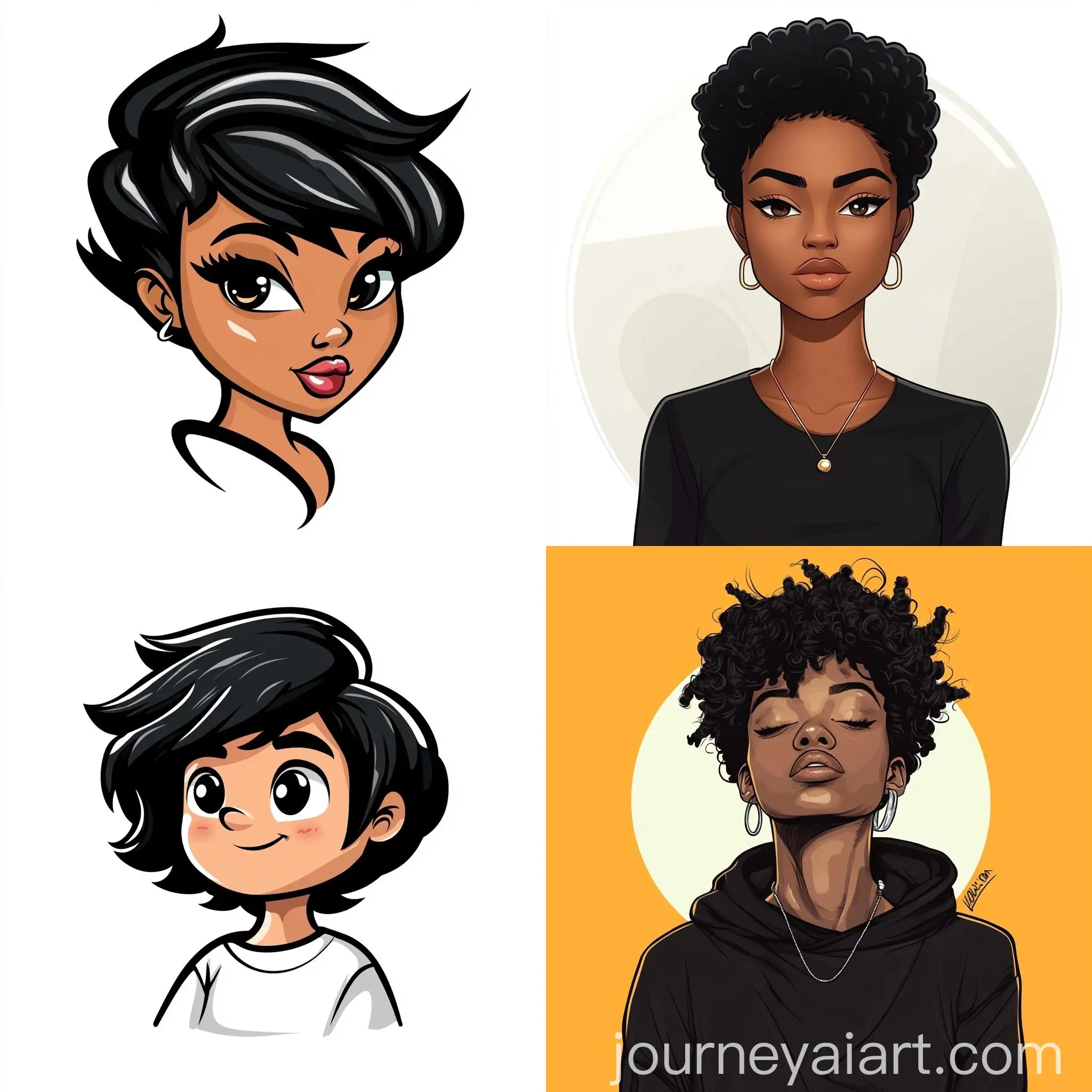 Illustrated-Logo-Black-Character-Emote-for-YouTube-Channel