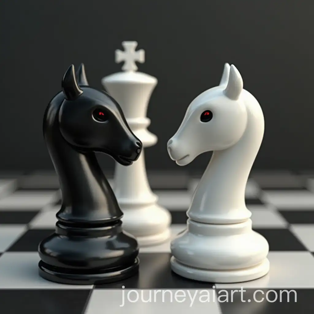 Chess-Meme-Black-Pawn-vs-TwoAI-Image-Prompt-Expansion-White-Queen-Figures-in-Anthropomorphic-Battle