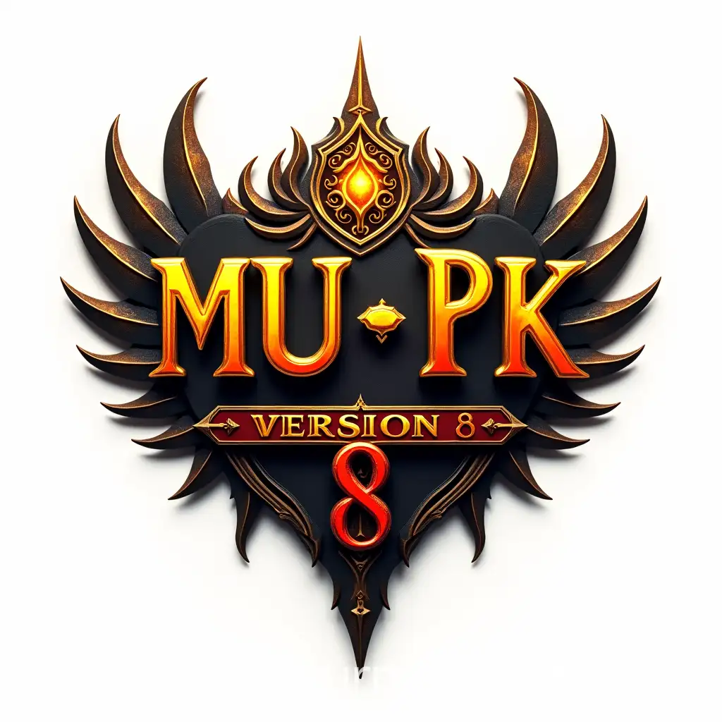 Medieval-Dark-Fantasy-Logo-with-Vibrant-Typography-and-Mystical-Elements