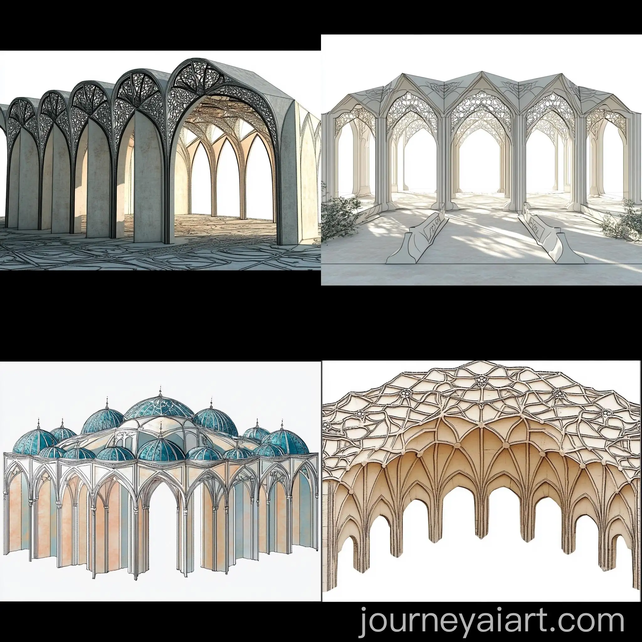 Intricate-Muqarnas-Structure-Design-Inspired-by-Islamic-Architecture
