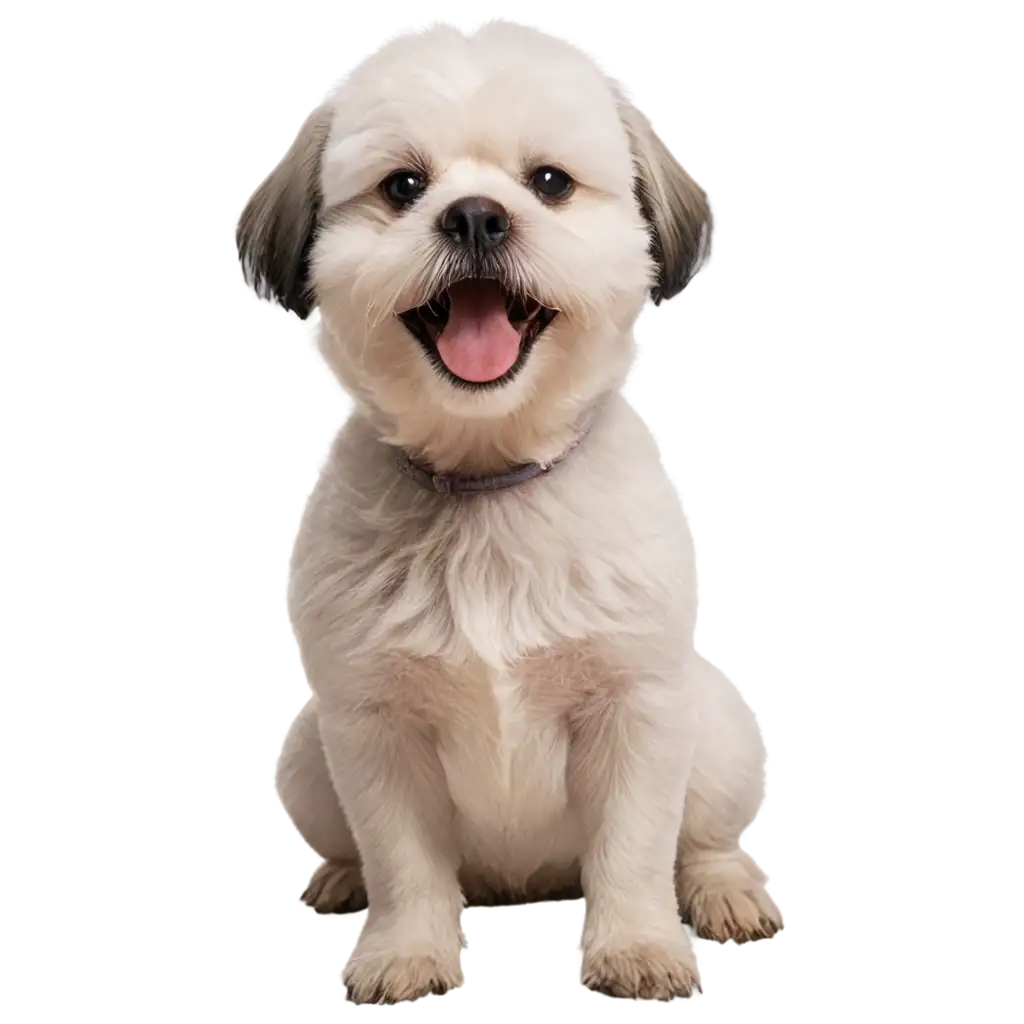 Smiling-Shih-Tzu-Dog-PNG-Image-Cheerful-Pet-Illustration