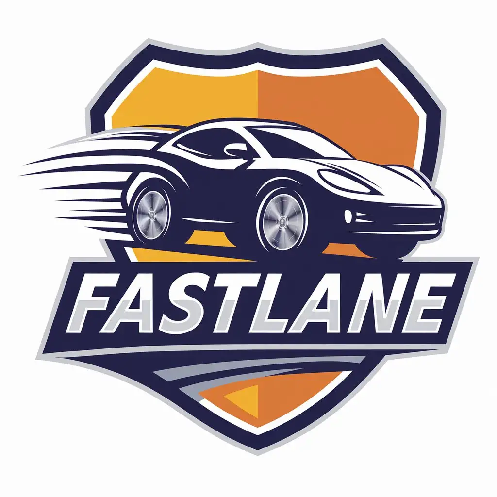 LOGO-Design-for-Fastlane-AutoInspired-Vector-Logo-with-Travel-Industry-Appeal