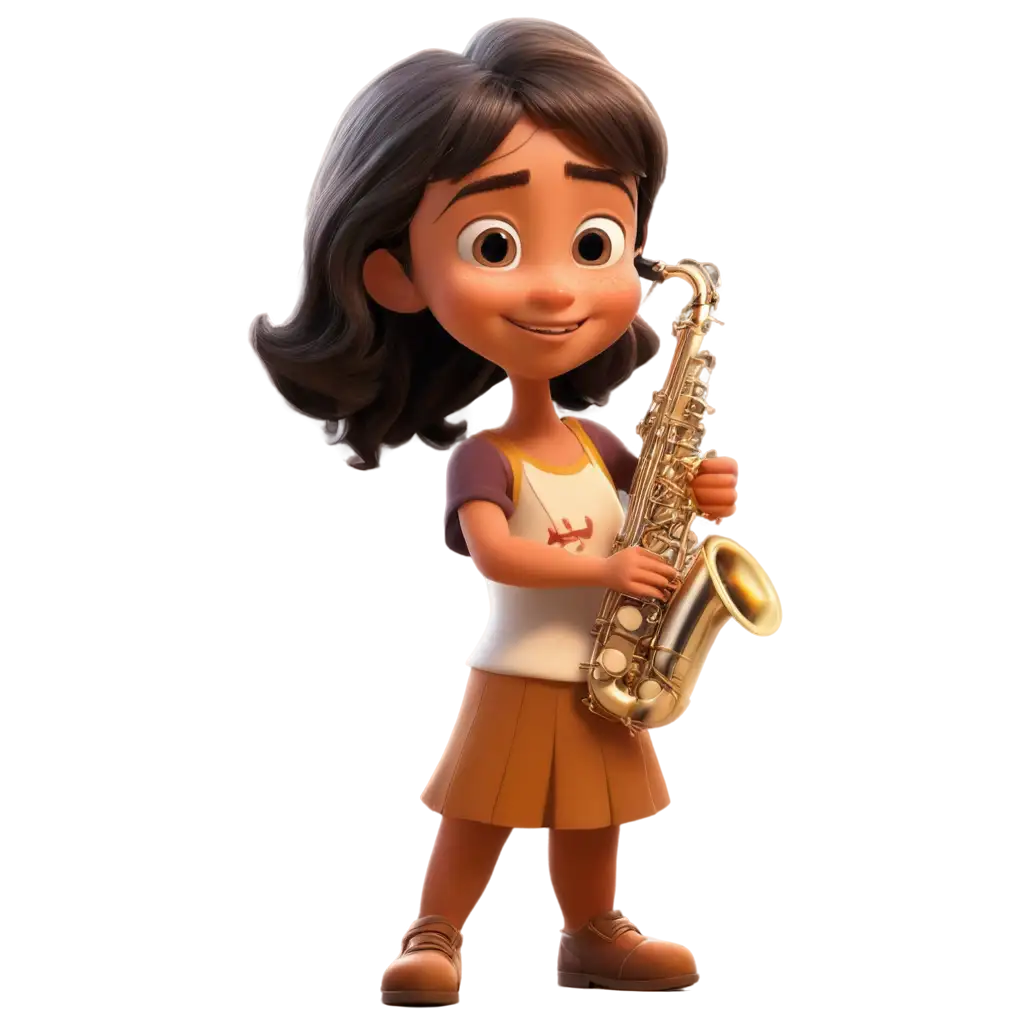 PixarLike-Girl-Playing-Saxophone-PNG-Image-Musical-Magic-in-Digital-Art