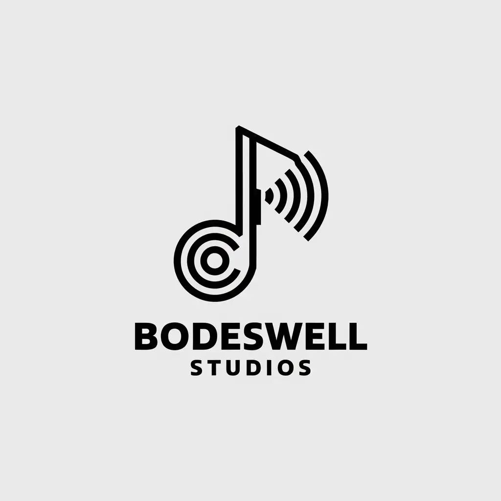 LOGO Design for Bodeswell Studios Music and Audio Theme for Technology Industry