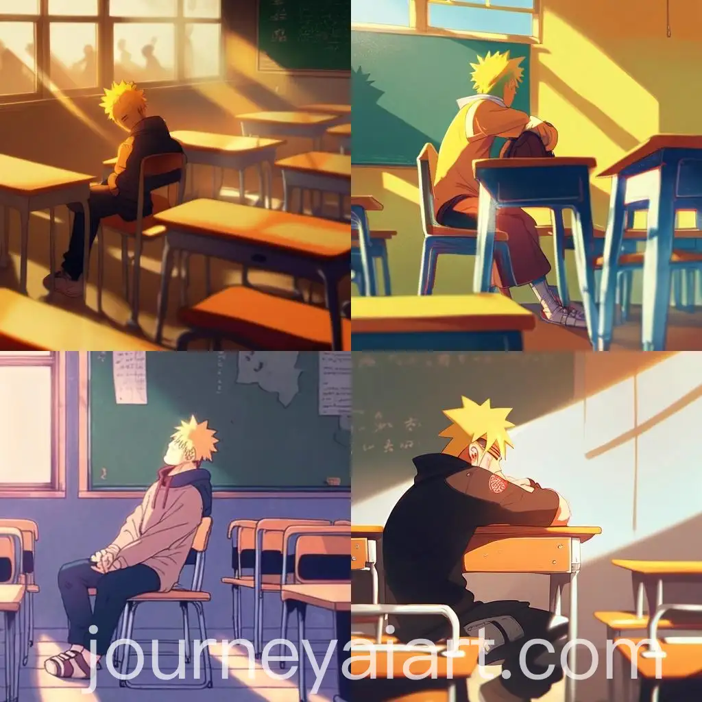 Naruto-Uzumaki-Sitting-in-Classroom-Anime-Manga-Character-Illustration