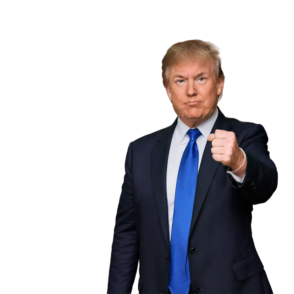 Donald-Trump-Pumping-His-Fist-in-Victory-PNG-Image-HighQuality-Transparent-Format-for-Versatile-Use