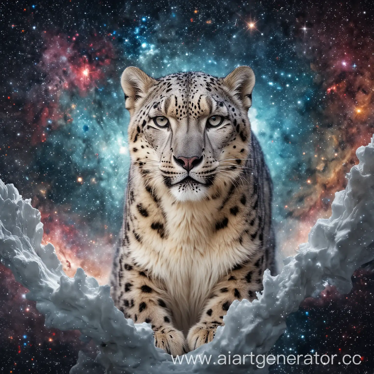 Snow-Leopard-in-Astral-Cosmos