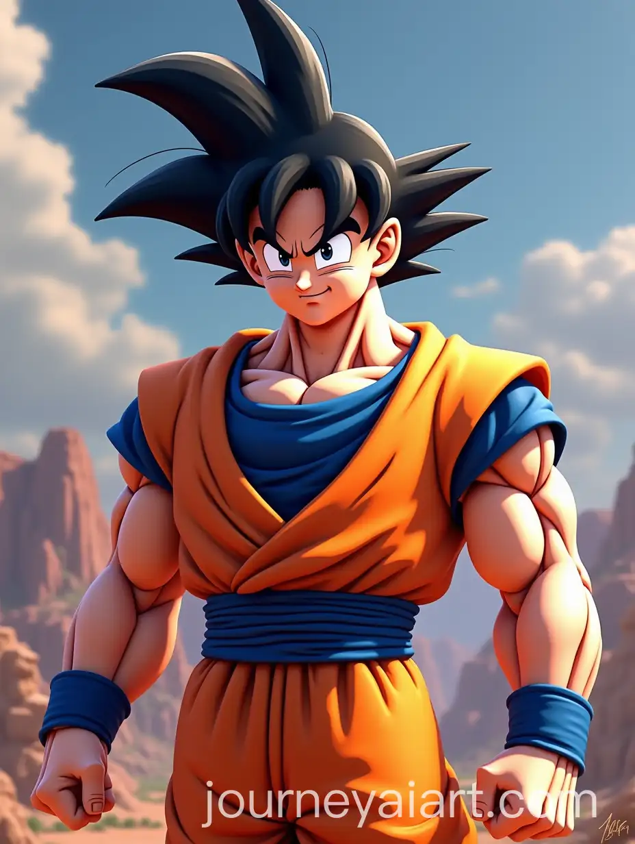 3D-Render-of-Goku-SSJ4-in-High-Detail
