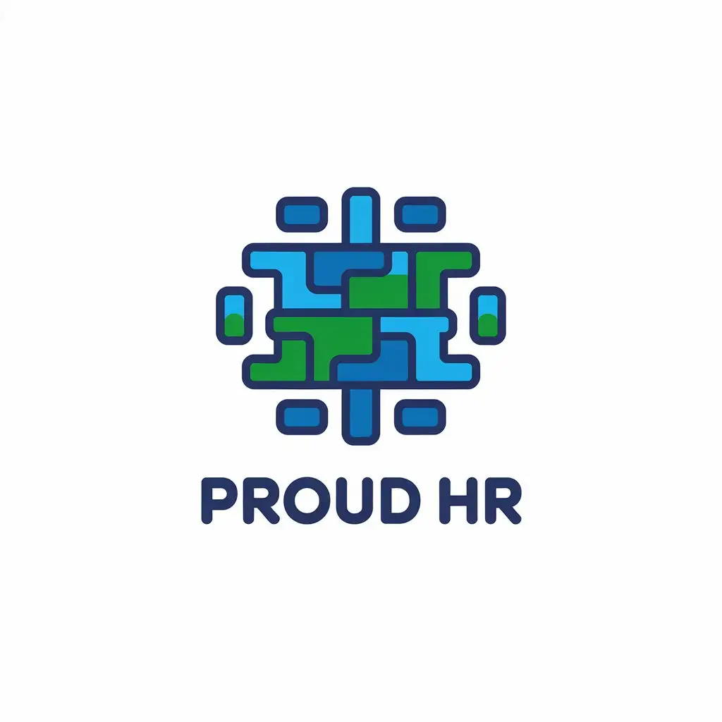 LOGO-Design-for-Proud-HR-Modern-Vector-with-Data-Symbol-on-Clear-Background