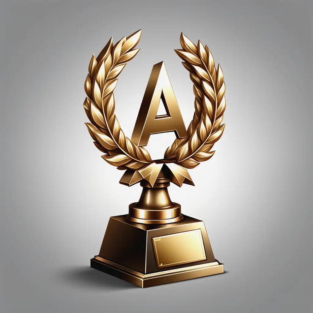 Golden-Metal-Game-Award-with-Transparent-Background